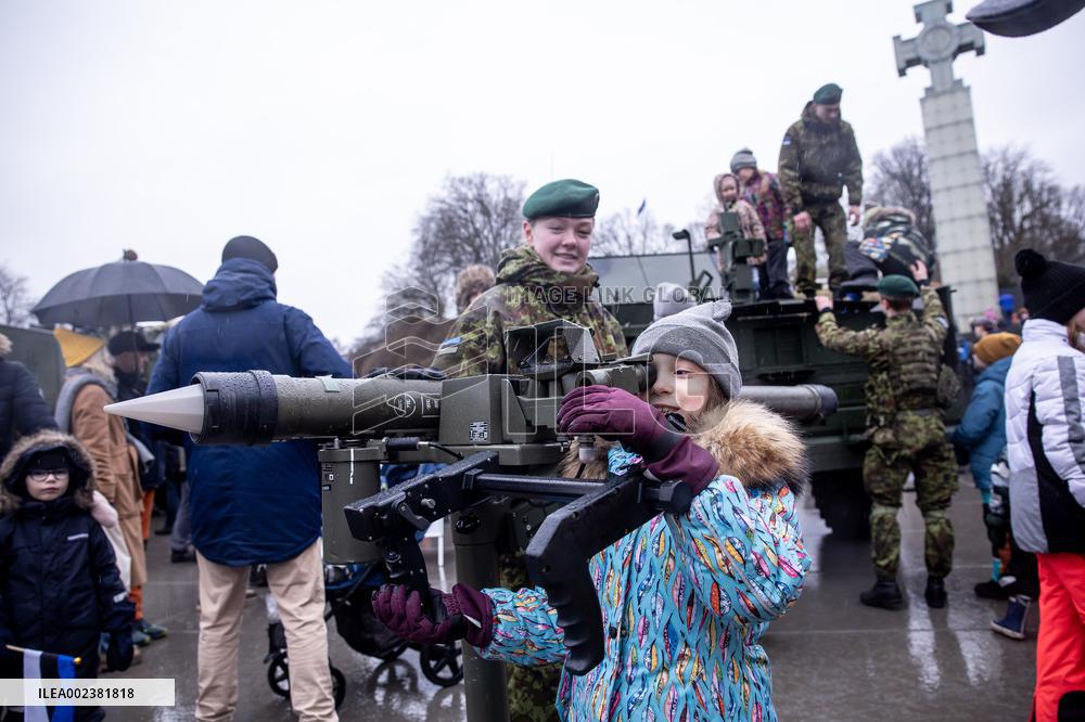 106th anniversary of the Republic of Estonia.