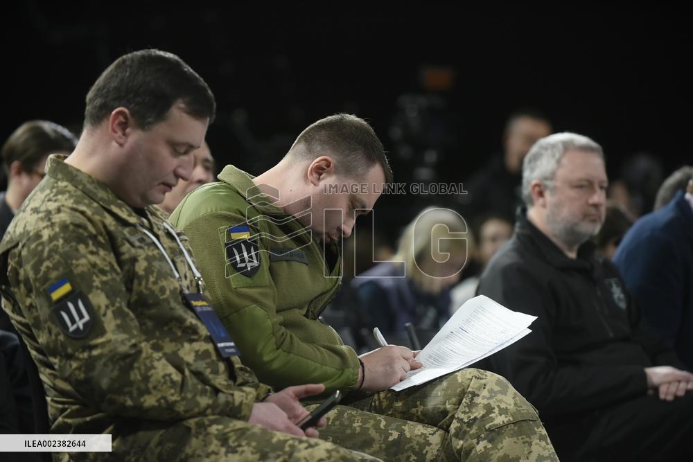 Ukraine. Year 2024 Forum in Kyiv