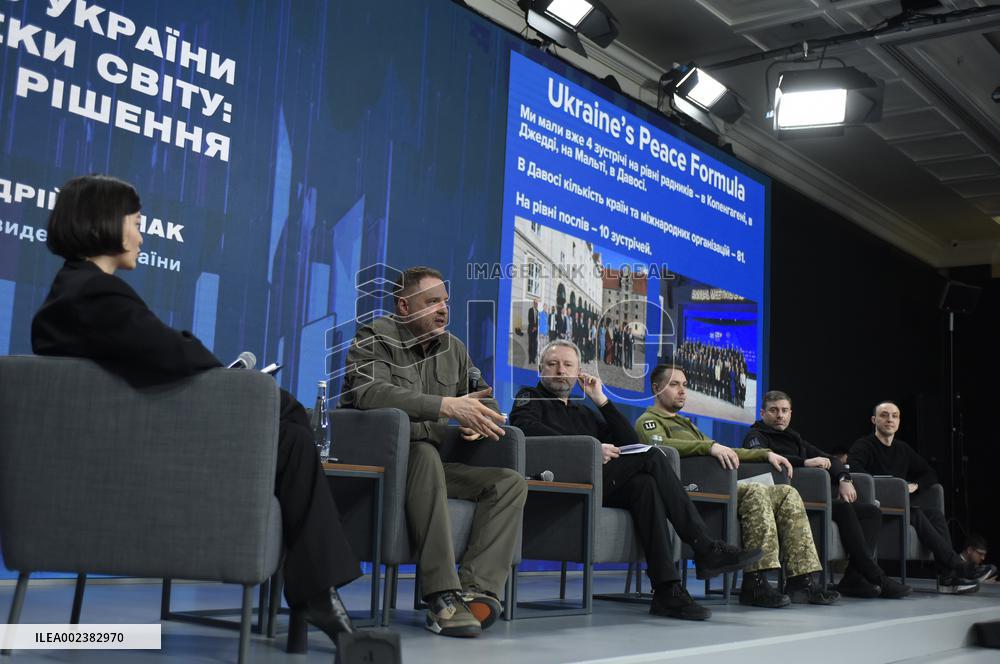 Ukraine. Year 2024 Forum in Kyiv