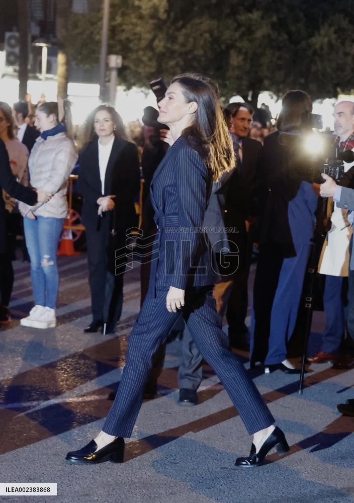 Royals Visit Valencia After The Fire - Spain