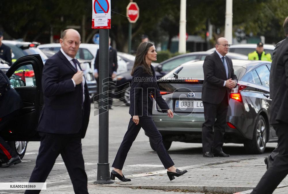 Royals Visit Valencia After The Fire - Spain