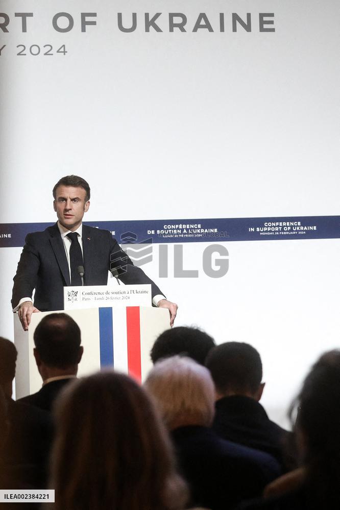 Macron Says Sending Troops To Ukraine Cannot Be Ruled Out - Paris