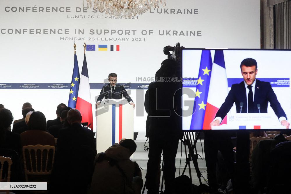 Macron Says Sending Troops To Ukraine Cannot Be Ruled Out - Paris