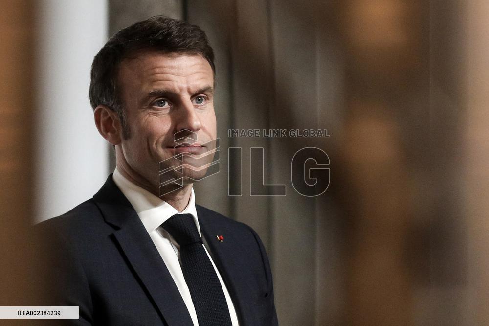 Macron Says Sending Troops To Ukraine Cannot Be Ruled Out - Paris