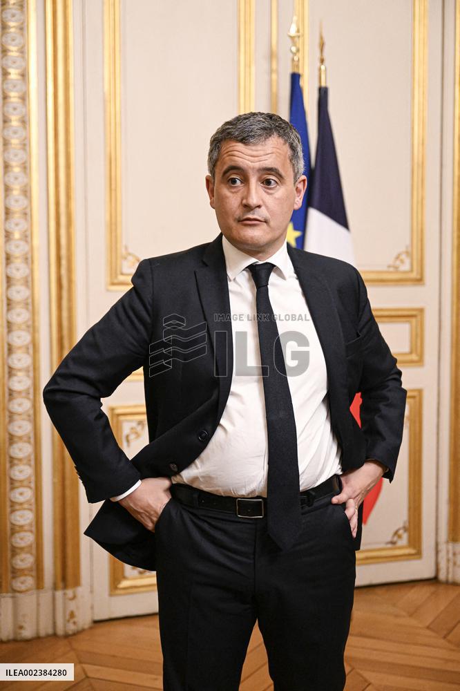 Gerald Darmanin At Forum De L'Islam De France Forum - Paris