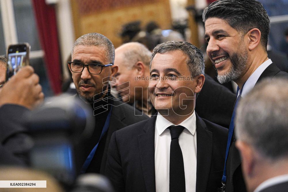 Gerald Darmanin At Forum De L'Islam De France Forum - Paris