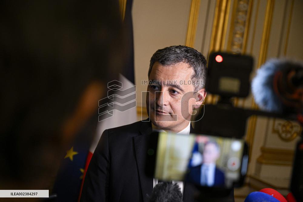 Gerald Darmanin At Forum De L'Islam De France Forum - Paris