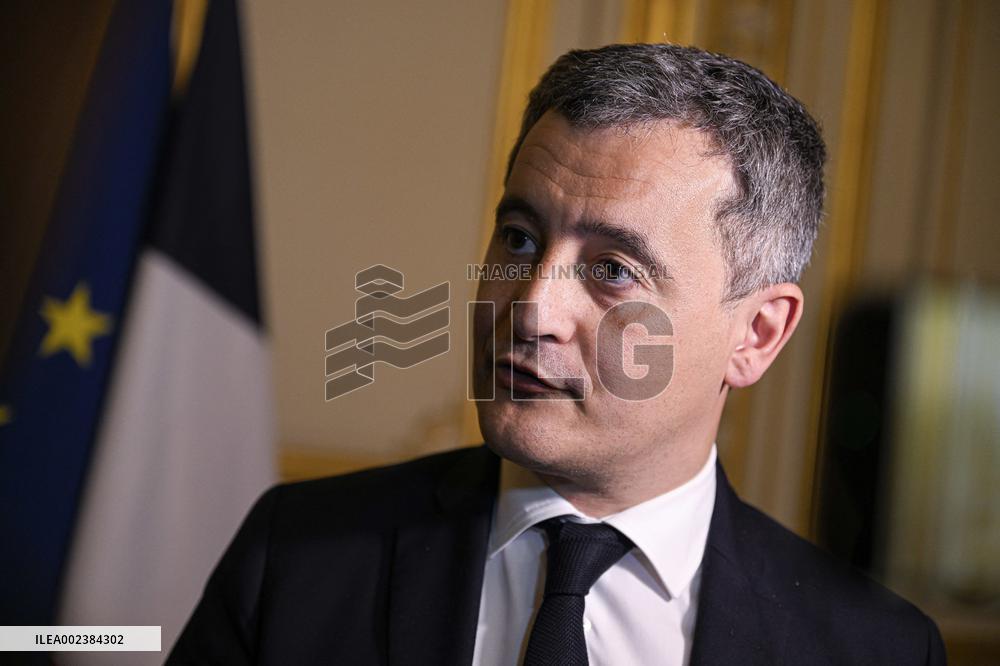 Gerald Darmanin At Forum De L'Islam De France Forum - Paris