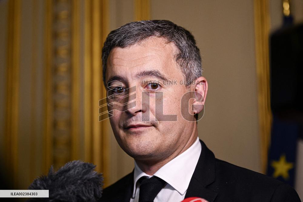 Gerald Darmanin At Forum De L'Islam De France Forum - Paris