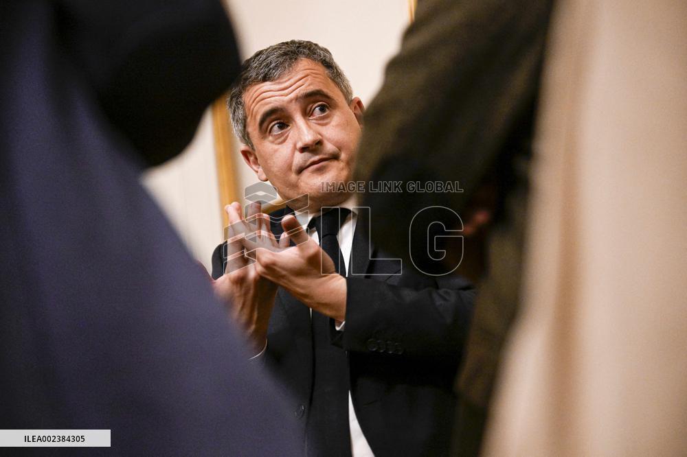 Gerald Darmanin At Forum De L'Islam De France Forum - Paris