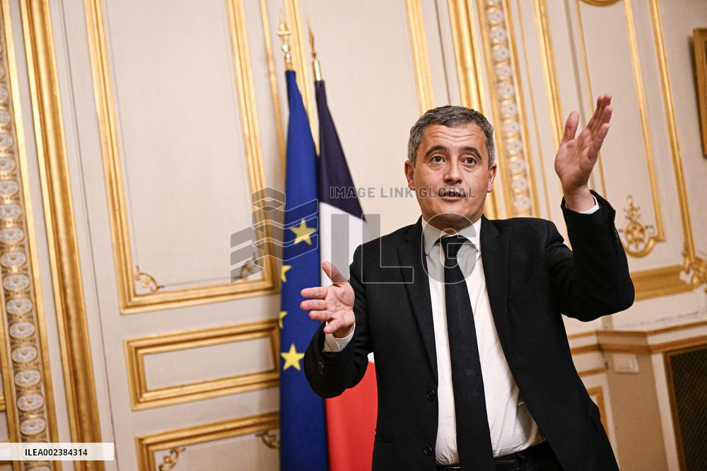 Gerald Darmanin At Forum De L'Islam De France Forum - Paris