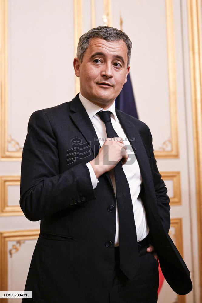 Gerald Darmanin At Forum De L'Islam De France Forum - Paris