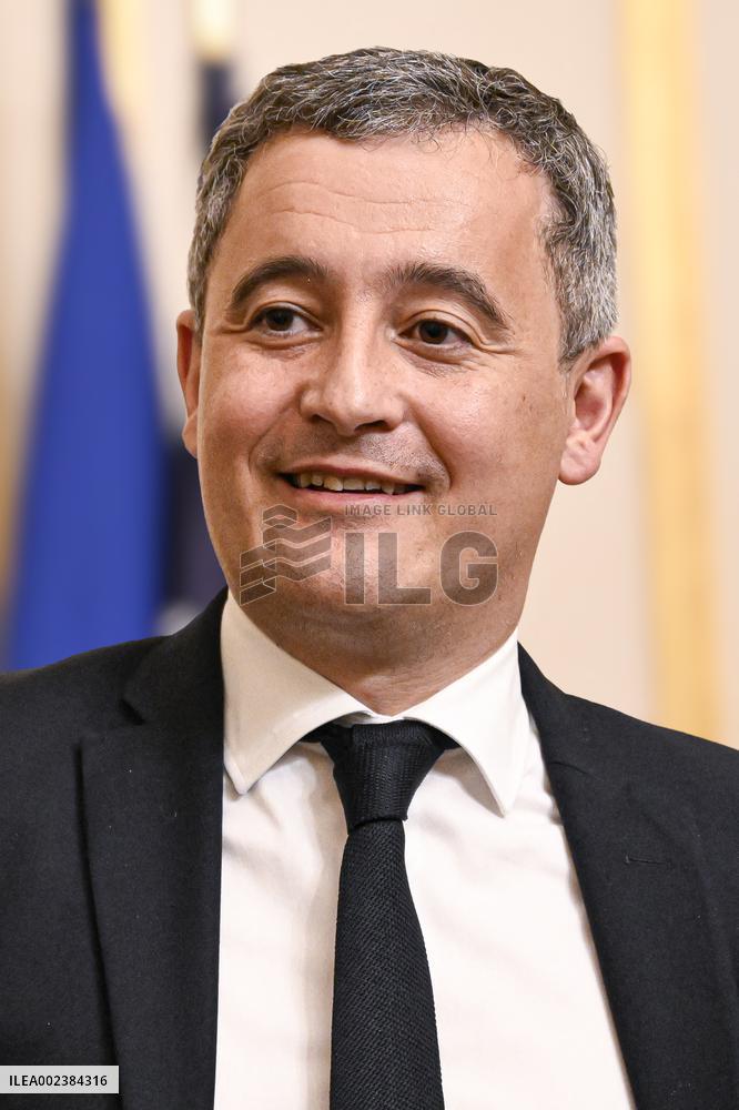 Gerald Darmanin At Forum De L'Islam De France Forum - Paris