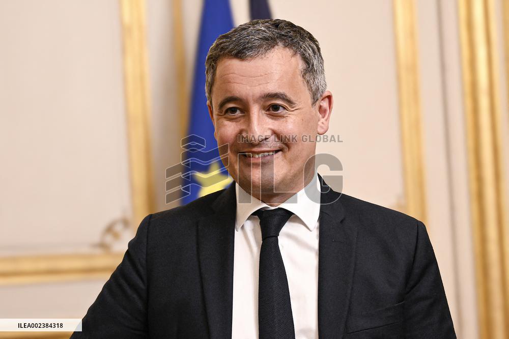 Gerald Darmanin At Forum De L'Islam De France Forum - Paris