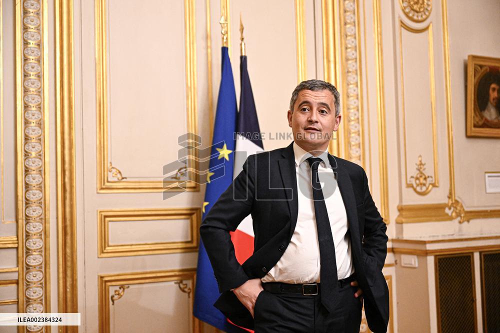 Gerald Darmanin At Forum De L'Islam De France Forum - Paris