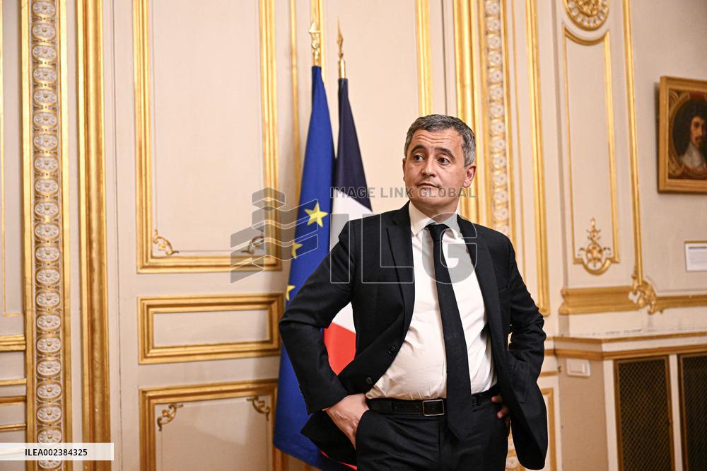 Gerald Darmanin At Forum De L'Islam De France Forum - Paris