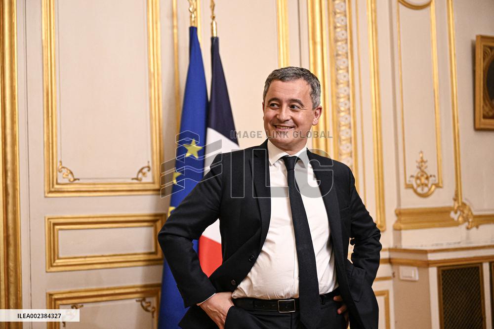 Gerald Darmanin At Forum De L'Islam De France Forum - Paris