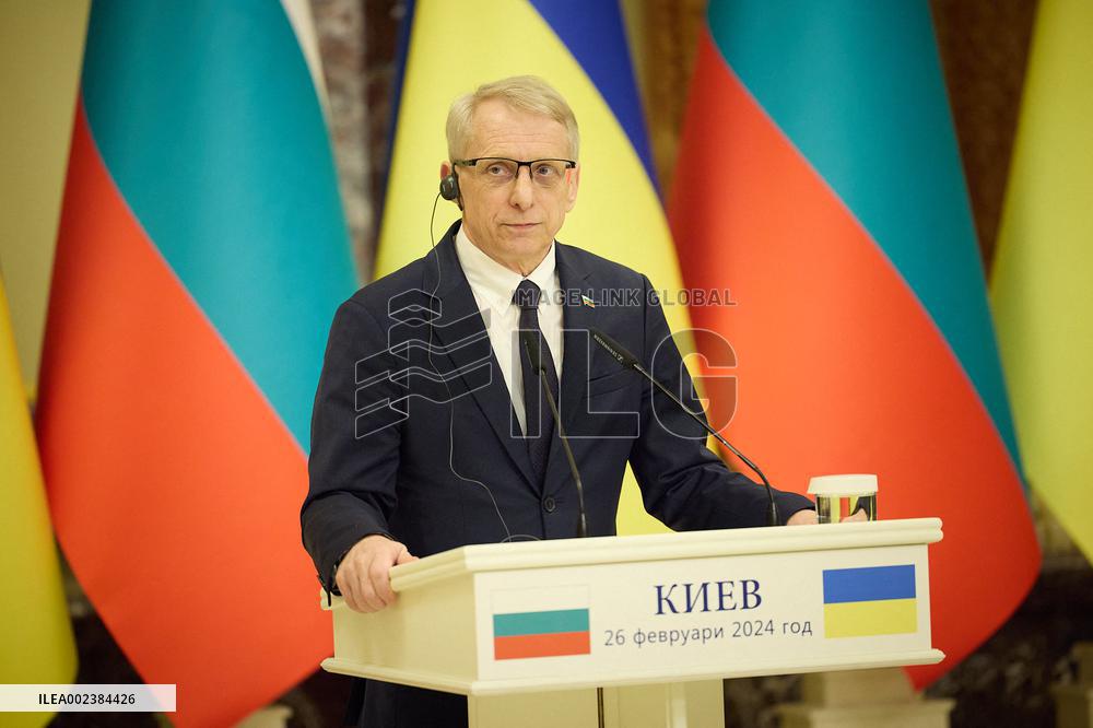 Bulgarian PM Denkov Visits Kyiv