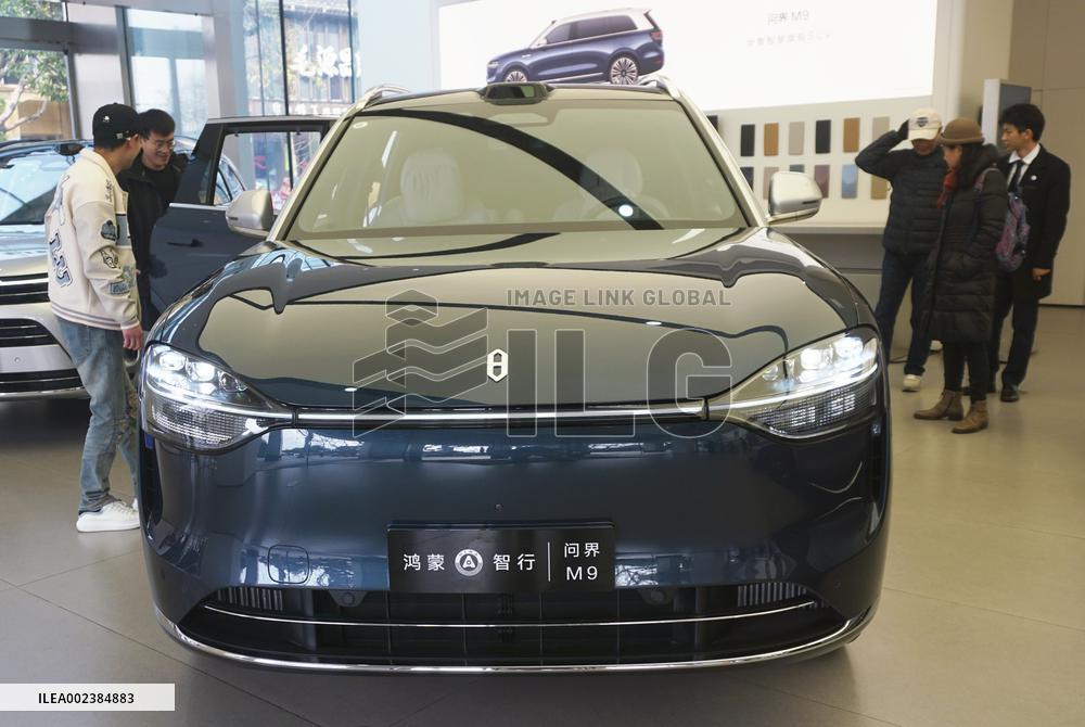 Huawei AITO M9 Delivered in Hangzhou