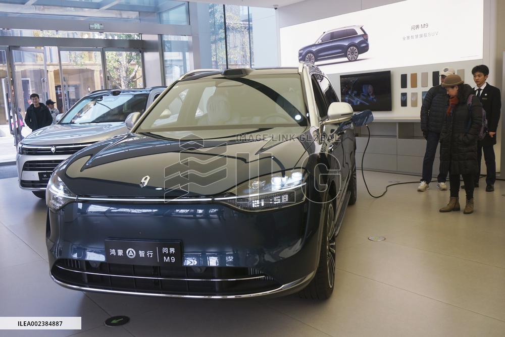 Huawei AITO M9 Delivered in Hangzhou