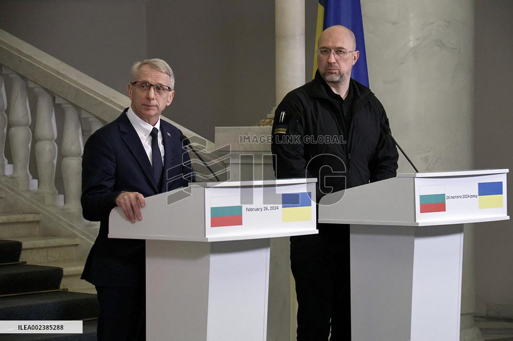 Briefing of Prime Ministers of Ukraine and Bulgaria