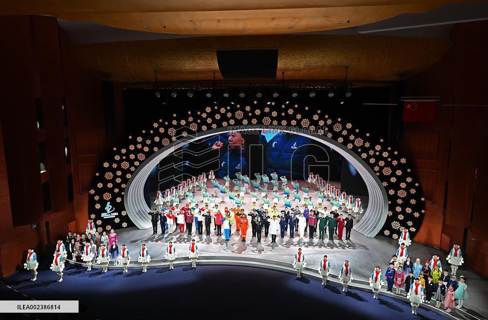 (SP)CHINA-INNER MONGOLIA-HULUN BUIR-14TH NATIONAL WINTER GAMES-CLOSING CEREMONY (CN)