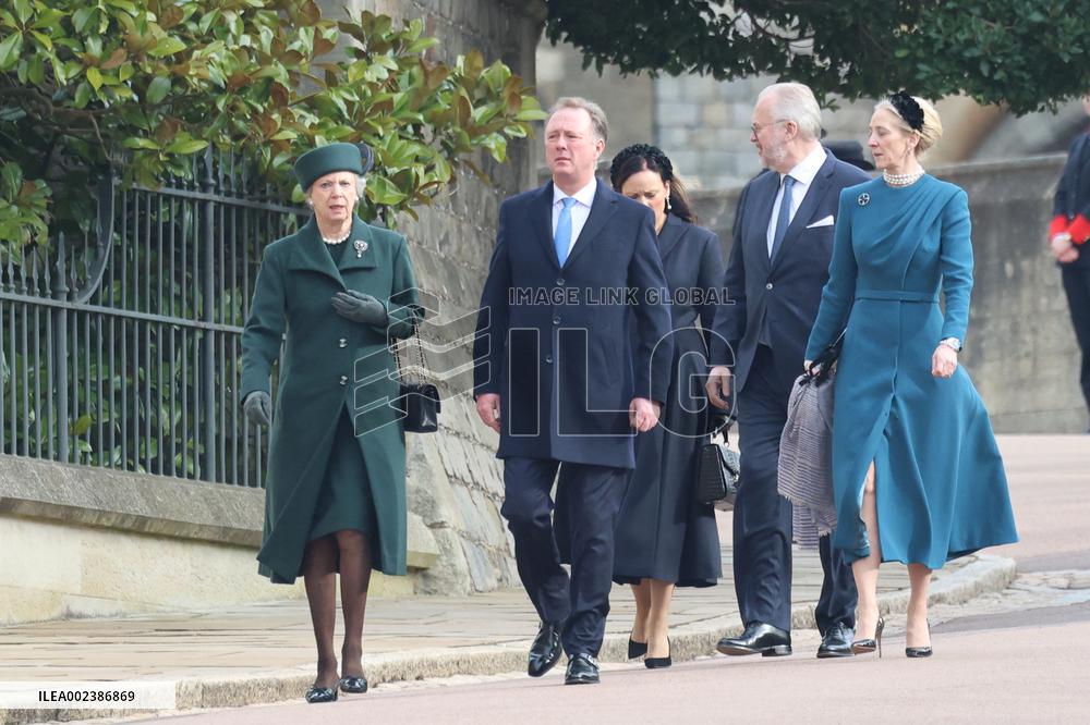 King Constantine Thanksgiving Service - Windsor