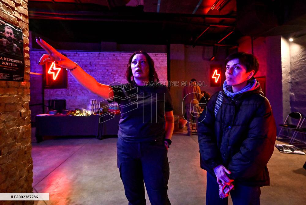 Photos taken by soldiers on front line exhibited in Zaporizhzhia