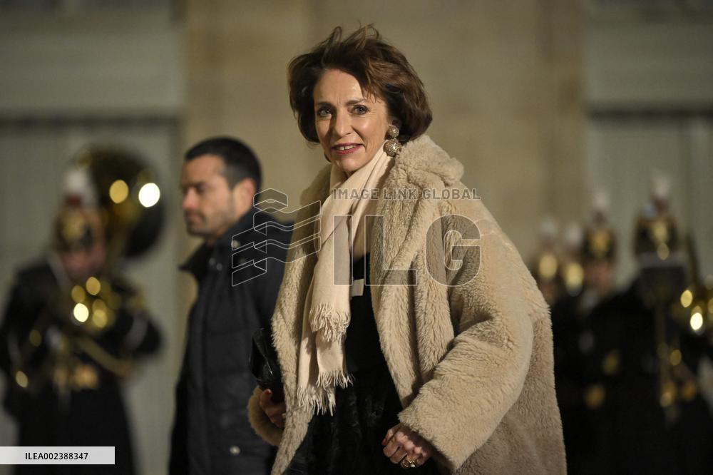 State Dinner in Honor of Qatar's Emir Sheikh Tamim bin Hamad al-Thani - Paris