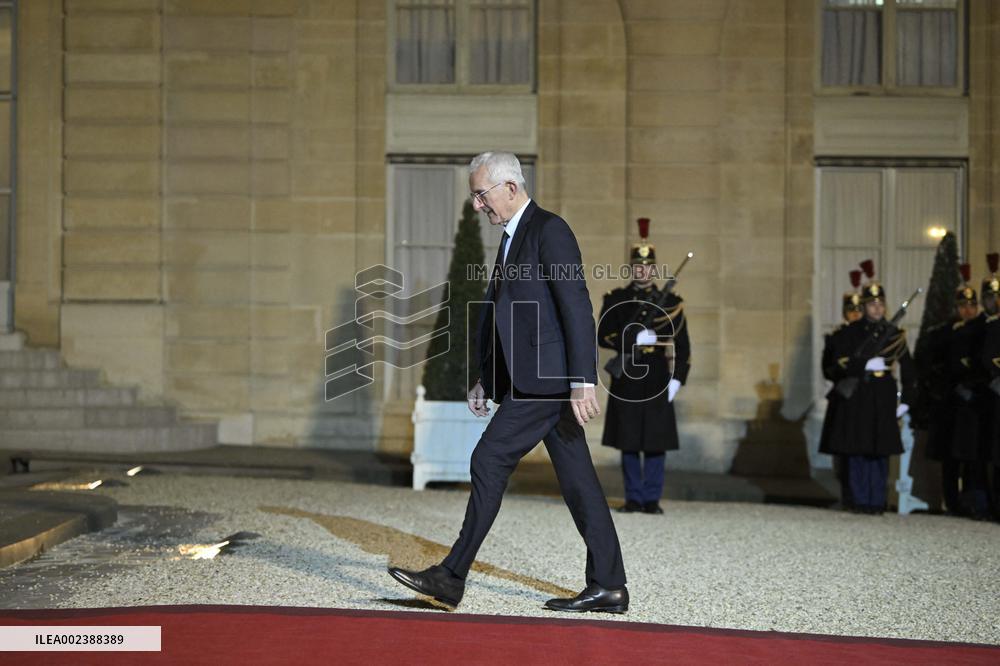 State Dinner in Honor of Qatar's Emir Sheikh Tamim bin Hamad al-Thani - Paris