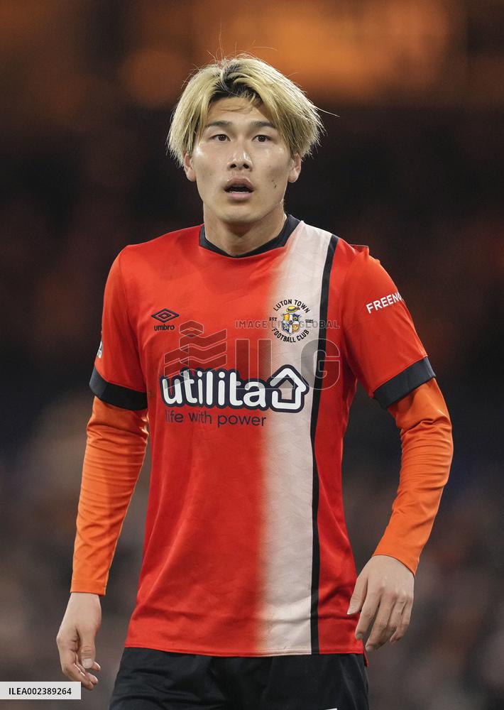 Luton's Hashioka in FA Cup match