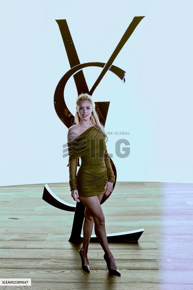 PFW - Saint Laurent Photocall