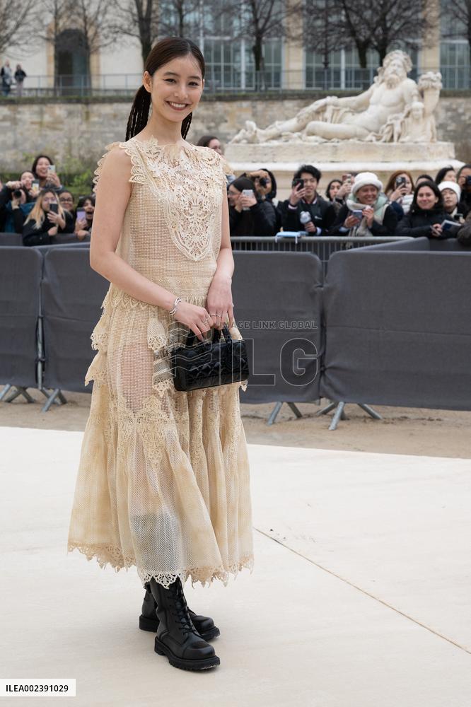 PFW - Christian Dior Arrivals