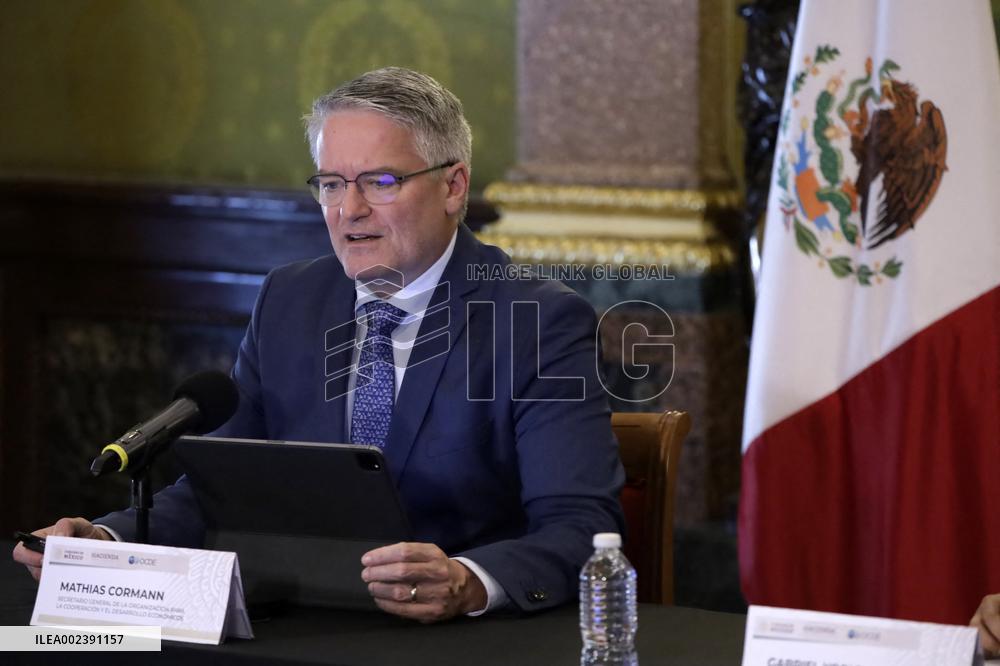 OECD Secretary-General Mathias Cormann Visits Mexico