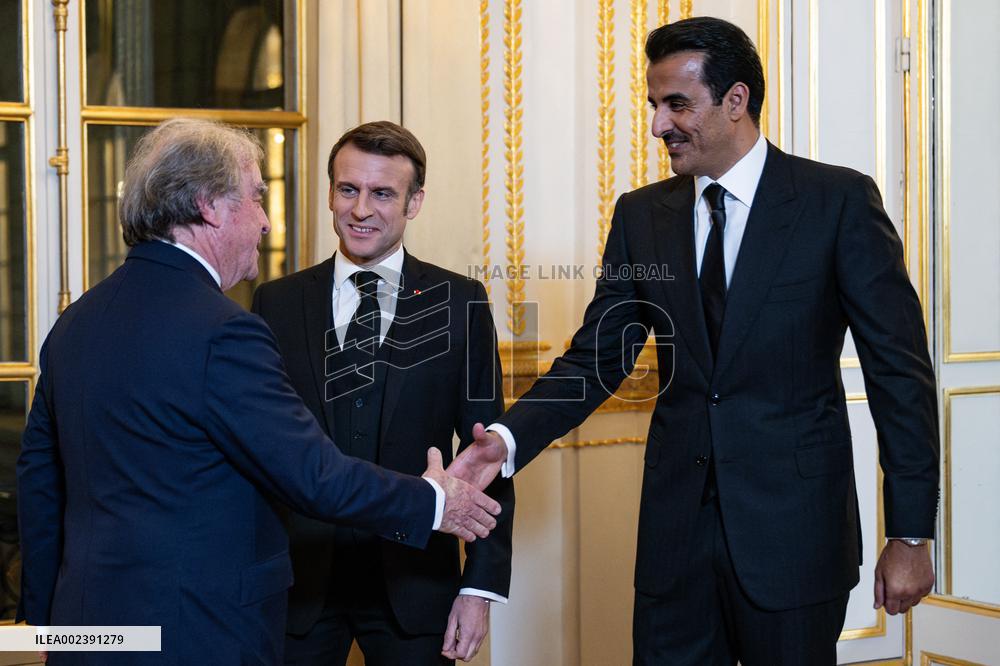 State Dinner In Honor Of Qatar's Emir - Paris