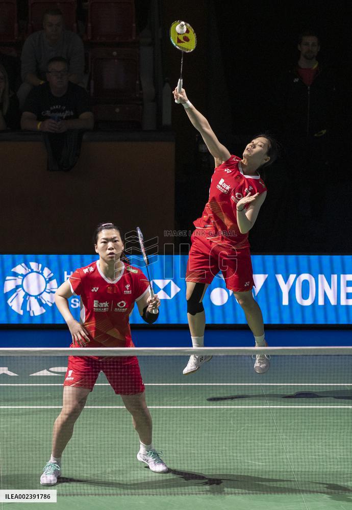 (SP)GERMANY-MUELHEIM-BADMINTON-GERMAN OPEN-WOMEN'S DOUBLES