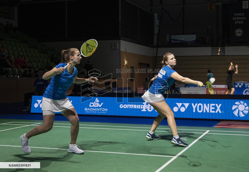 (SP)GERMANY-MUELHEIM-BADMINTON-GERMAN OPEN-WOMEN'S DOUBLES