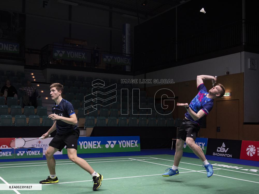 (SP)GERMANY-MUELHEIM-BADMINTON-GERMAN OPEN-MEN'S DOUBLES