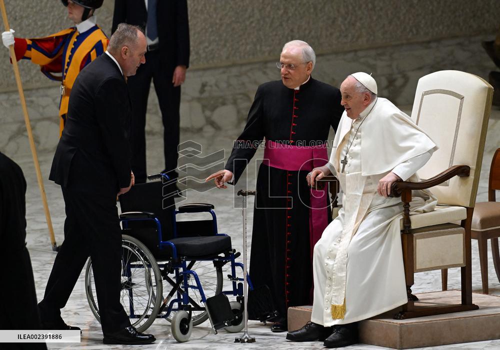 Pope Francis Leads The General Audience - Vatican