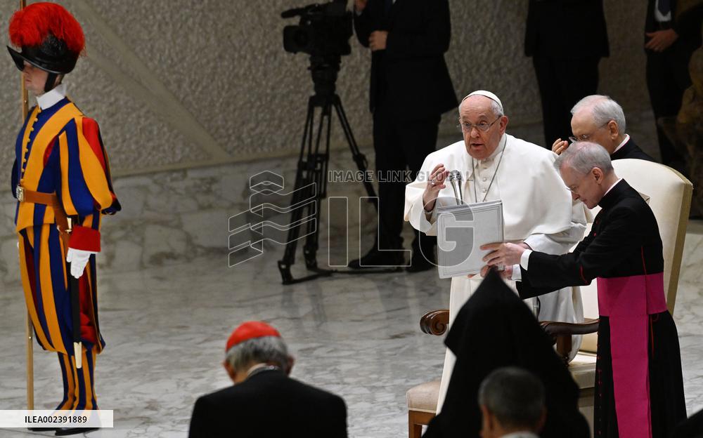 Pope Francis Leads The General Audience - Vatican