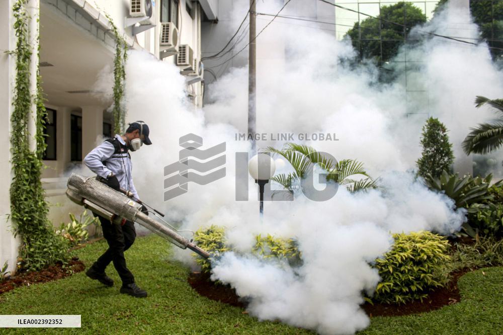 INDONESIA-BOGOR-ANTI-MOSQUITO FOG