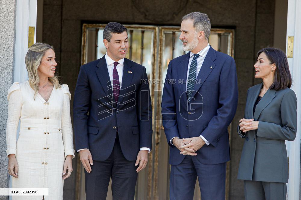 Royals Host Luncheon Ceremony For Paraguay President - Madrid