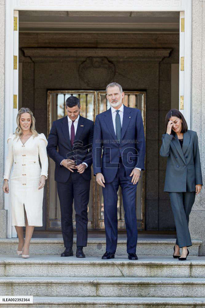 Royals Host Luncheon Ceremony For Paraguay President - Madrid
