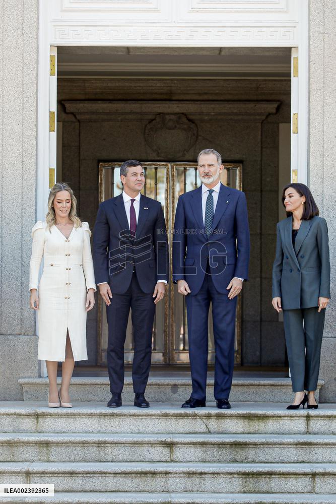 Royals Host Luncheon Ceremony For Paraguay President - Madrid