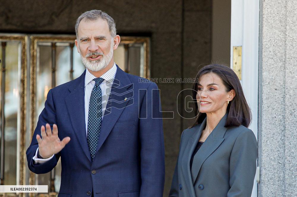Royals Host Luncheon Ceremony For Paraguay President - Madrid