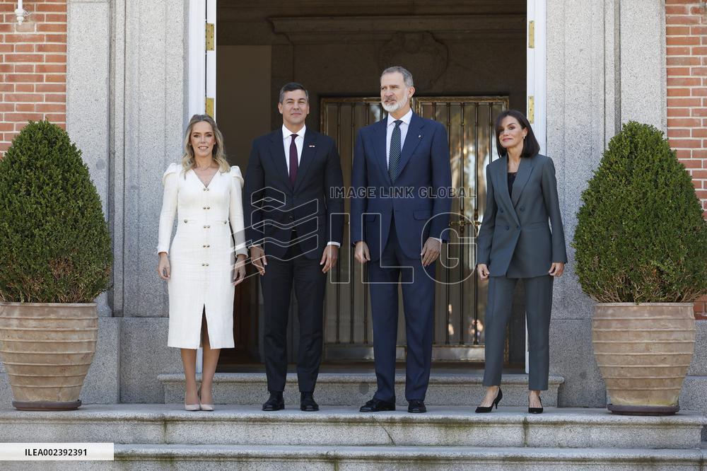 Royals Host Luncheon Ceremony For Paraguay President - Madrid