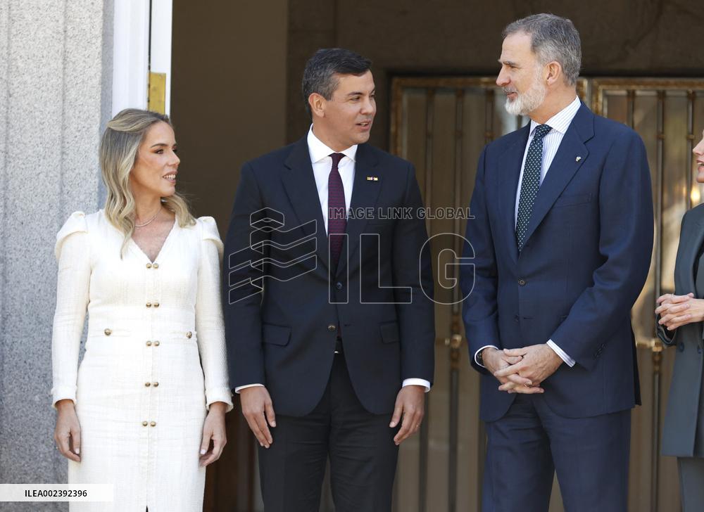 Royals Host Luncheon Ceremony For Paraguay President - Madrid