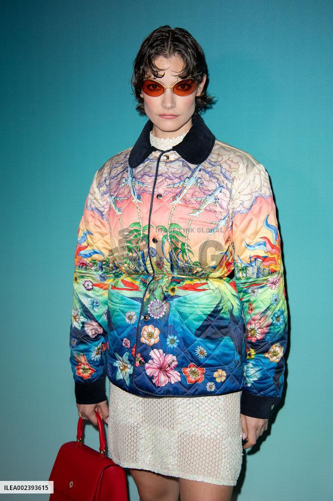 PFW Casablanca Front Row