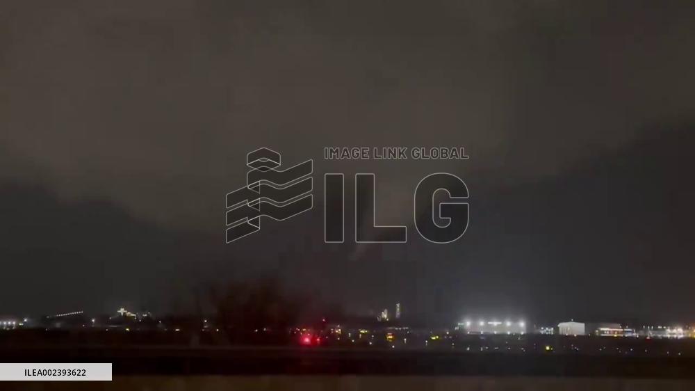 US: Apparent Tornado Captured In Gary, Indiana