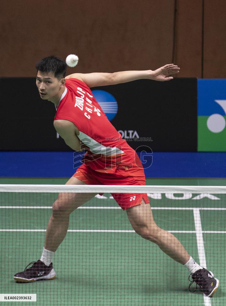 (SP)GERMANY-MUELHEIM-BADMINTON-GERMAN OPEN 2024-MEN'S SINGLES